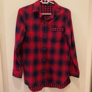 Madewell plaid button up